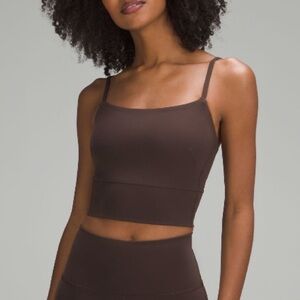 lululemon Wunder Train Strappy Tank Top in Espresso